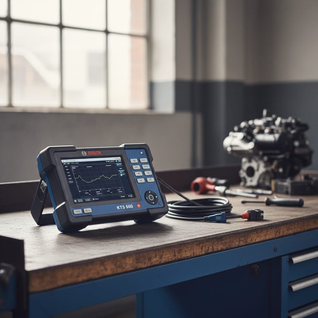 Bosch KTS 560: custo, vantagens técnicas e perfil ideal para sua oficina