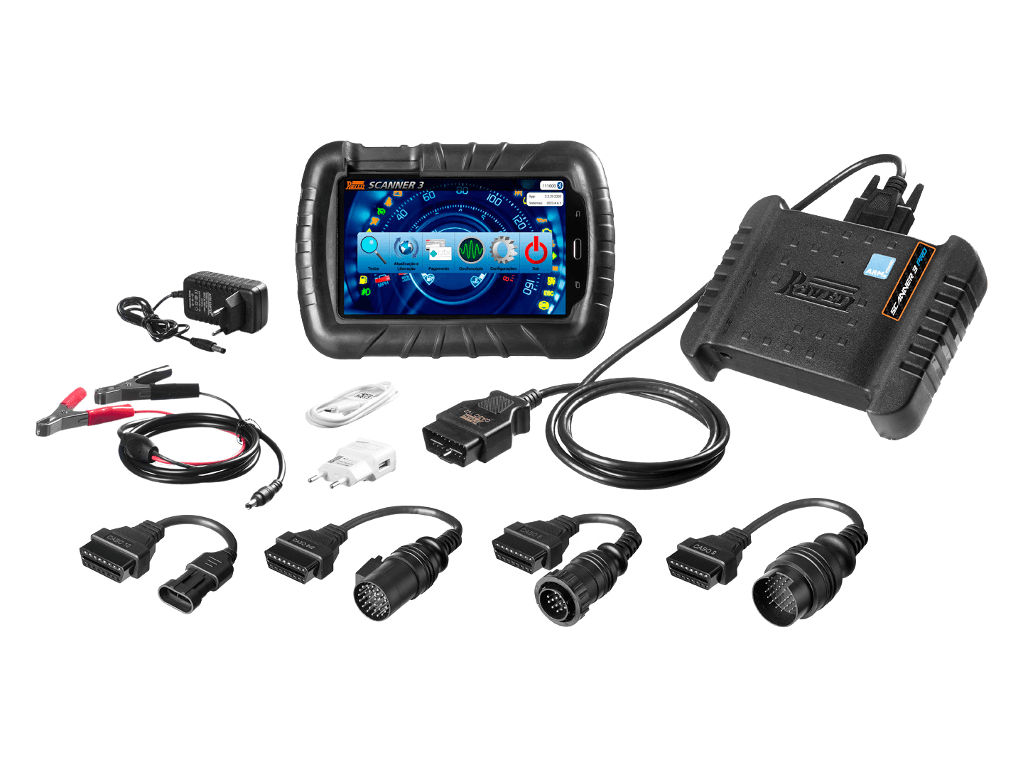 Raven Scanner 3 PRO: diagnóstico avançado para injeção e diesel na oficina