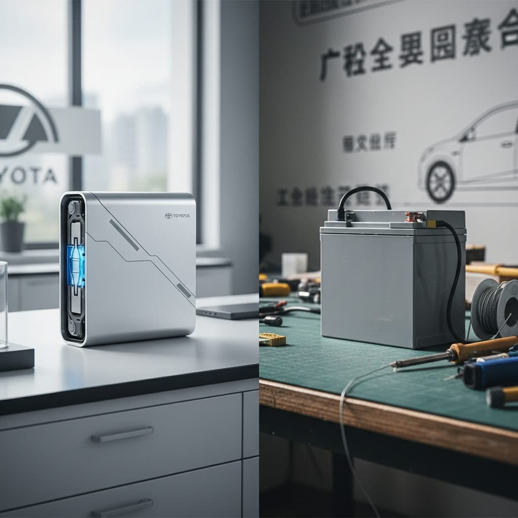 Baterias de Estado Sólido: Entre a Promessa da Toyota e a Realidade Semi-Sólida da China