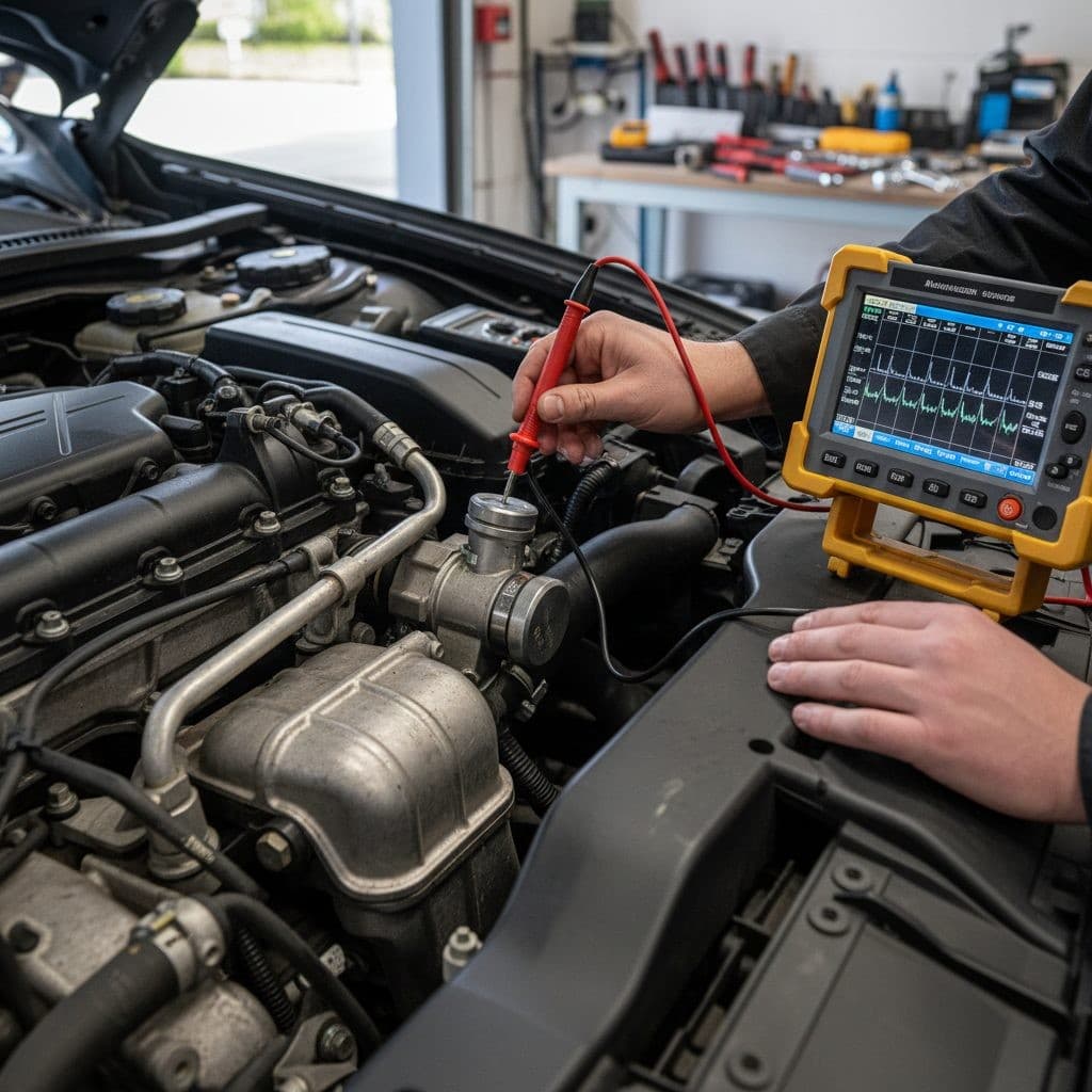 Como testar o sensor de alta pressão do ar-condicionado com osciloscópio – passo a passo completo