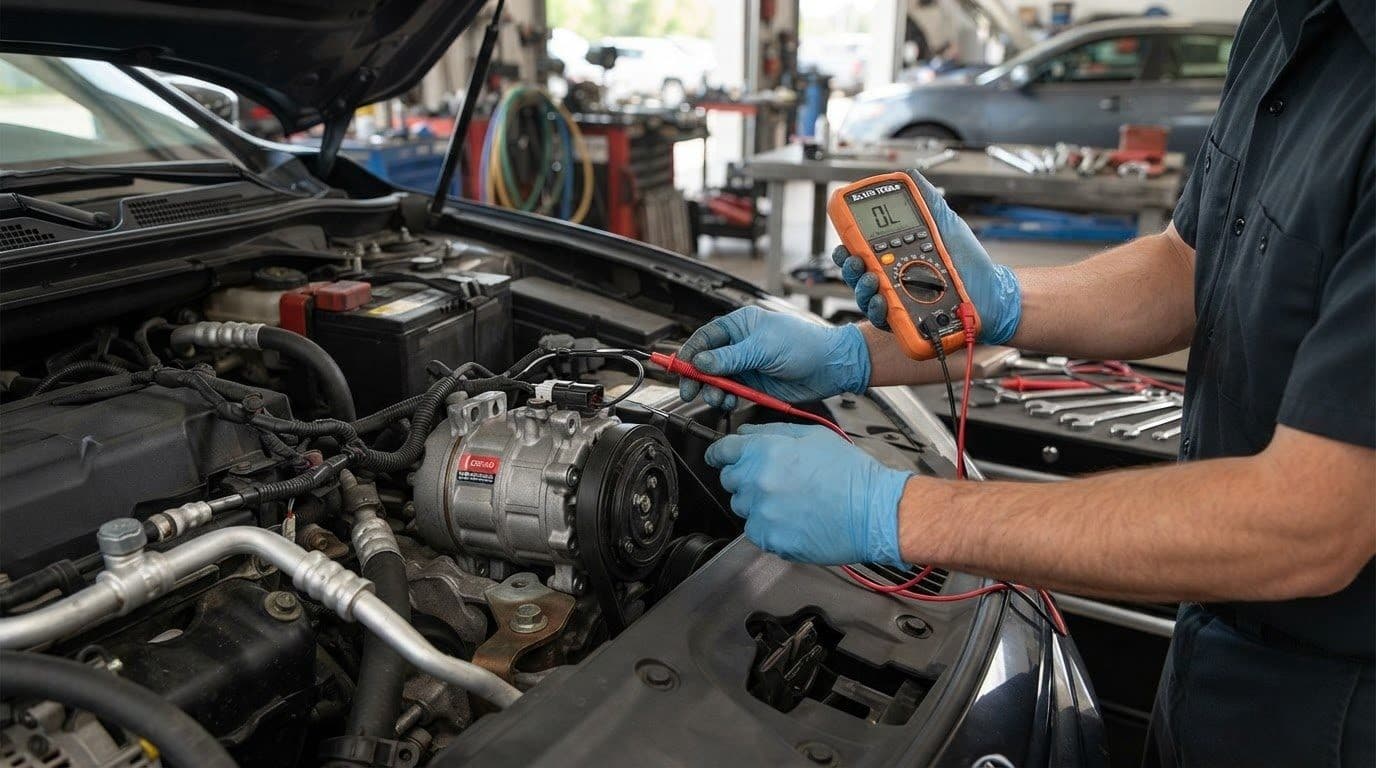 Os 3 erros fatais no teste elétrico do compressor que fazem você trocar a peça errada