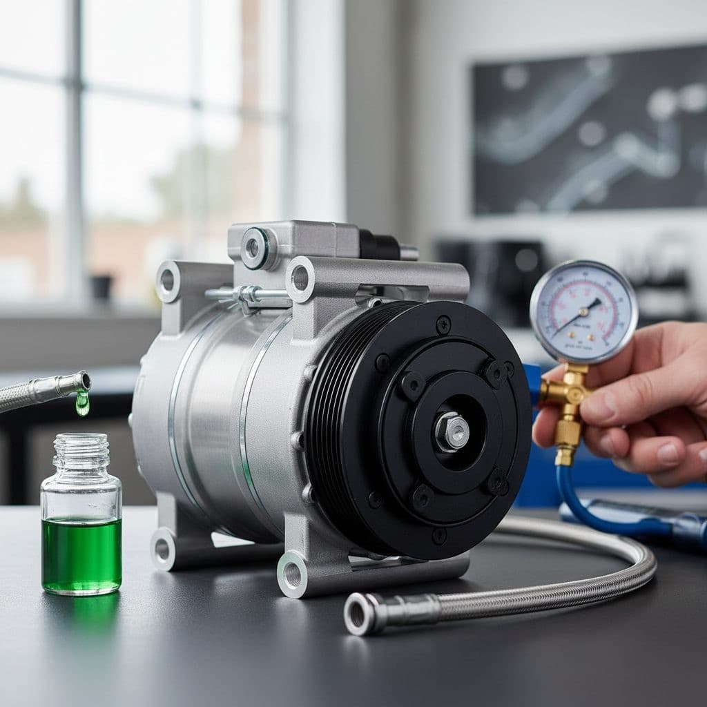 Os 3 Pilares Silenciosos que Mantêm o Compressor do Ar-Condicionado Vivo