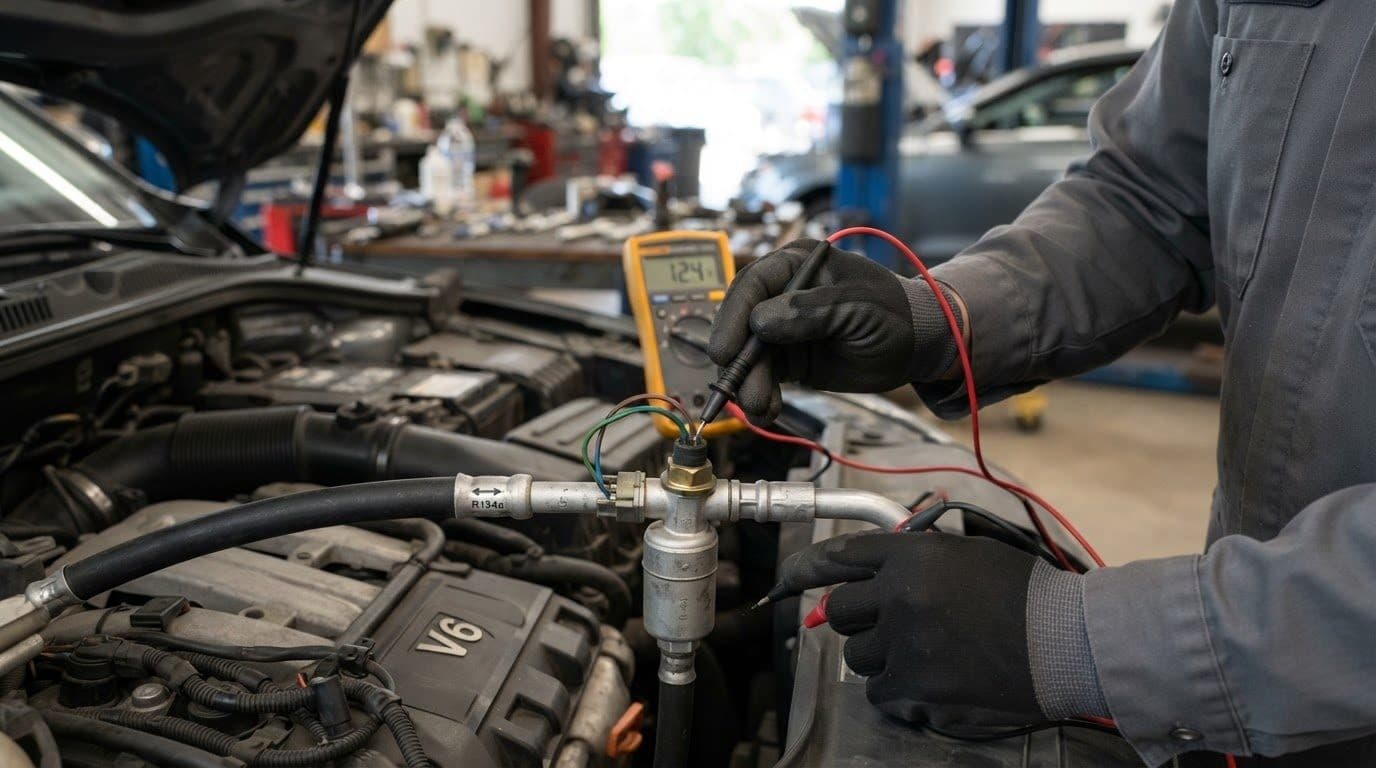 Pressostato de 3 Vias: Como Testar Passo a Passo no Ar Condicionado Automotivo