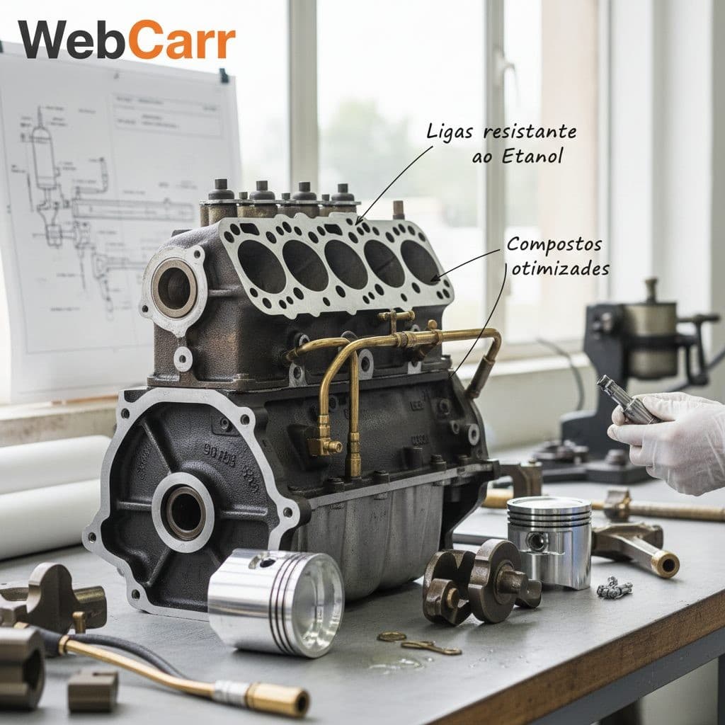 Engenharia de Materiais e a Viabilização do Primeiro Carro a Álcool em Série