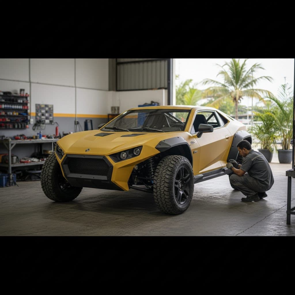 Engenharia modular e viabilidade prática do kit car Rhino no Brasil