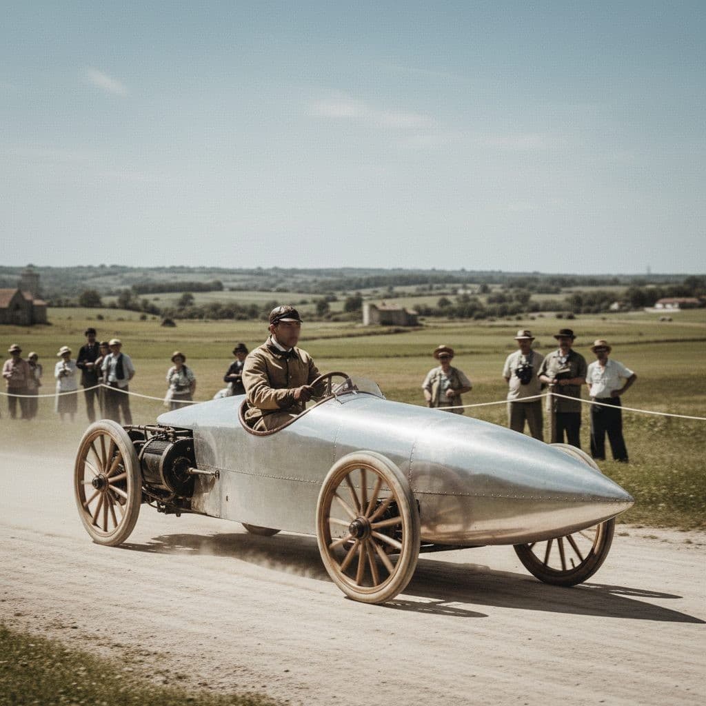 O Primeiro Carro a Superar 100 km/h Era Elétrico – e Isso Foi em 1899