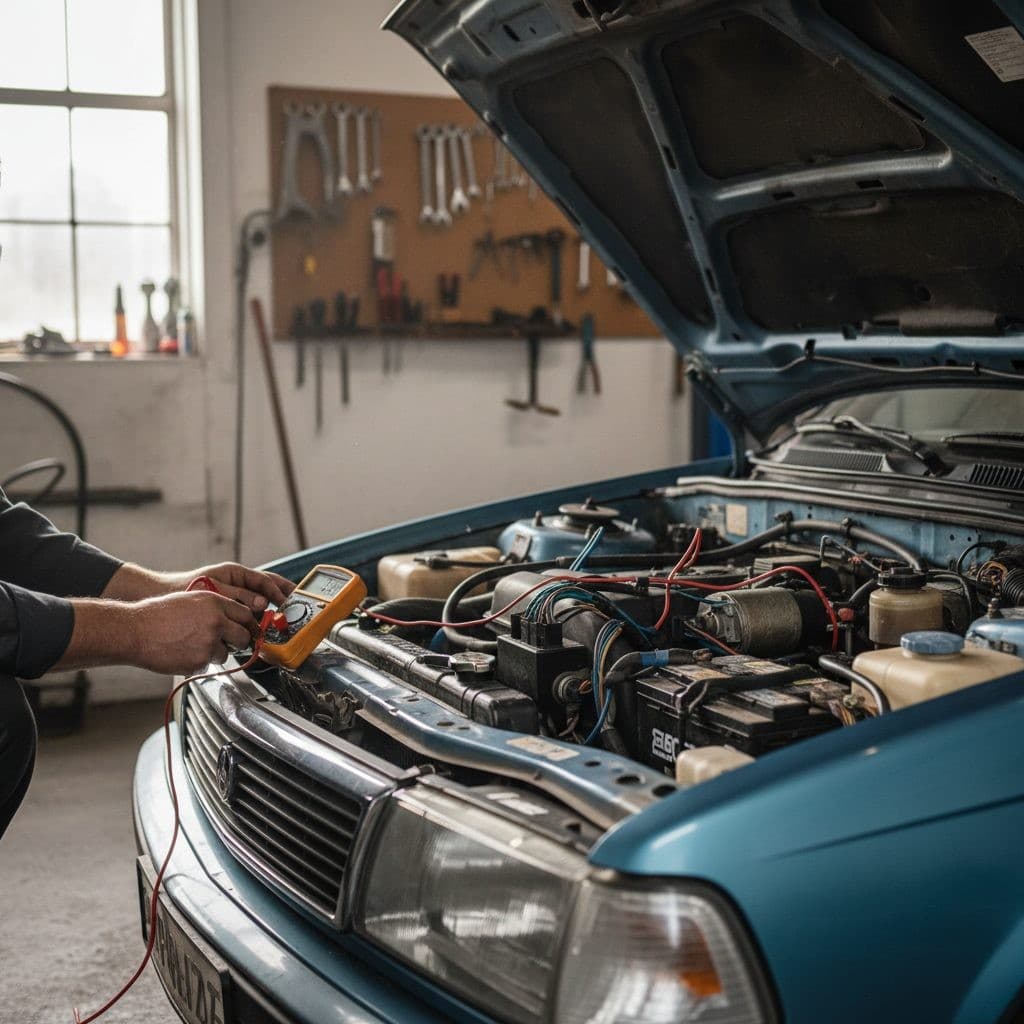 Do Silêncio ao Giro: Lógica Elétrica para Diagnosticar Carros que Não Liguem