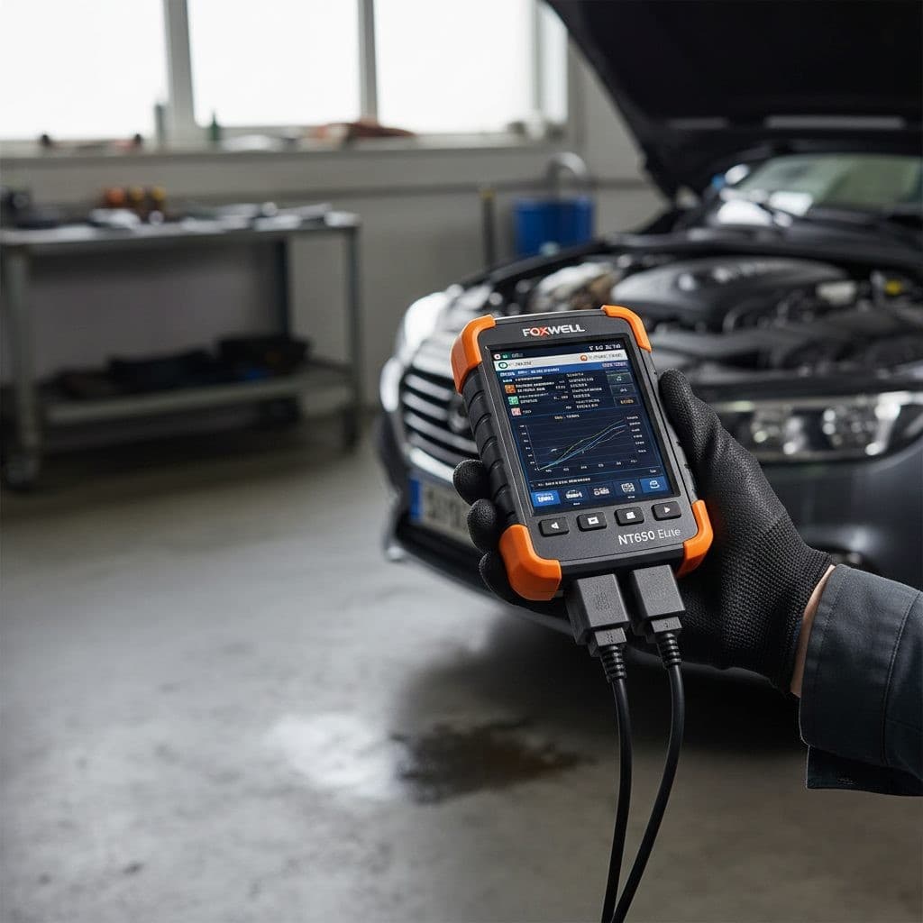 Foxwell NT650 Elite: equilíbrio prático entre leitor básico e diagnóstico profissional