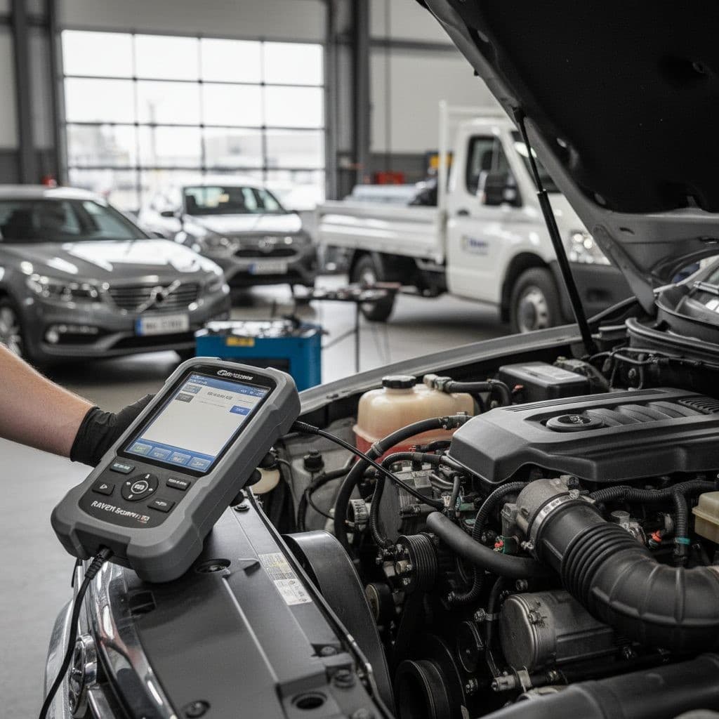 Raven Scanner 3 PRO: Diagnóstico Completo para Injeção Eletrônica e Diesel no Brasil