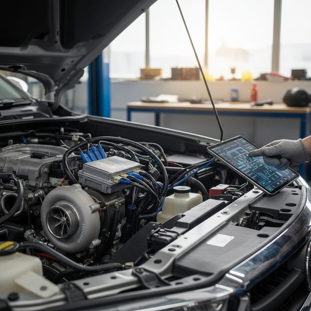 Como a Central da Hilux Identifica Falhas no Turbocompressor