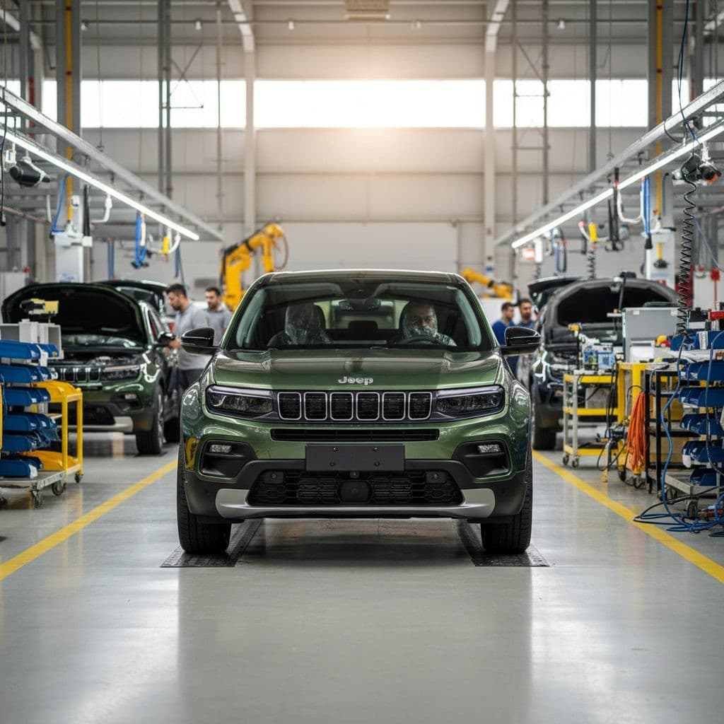 O Jeep Avenger Nacional está previsto para chegar ao Brasil no segundo semestre de 2026